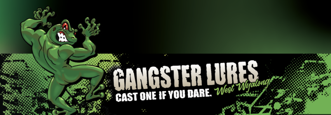 Gangster Lures banner artwork
